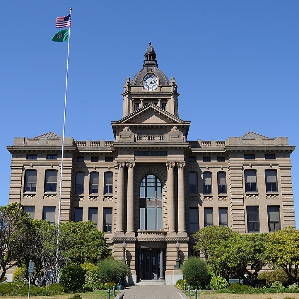 The historic and architecturally renowned Grays Harbor County Courthouse. 