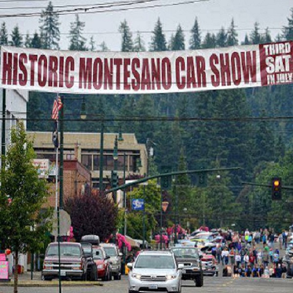 Each July, Montesano hosts over 200 classic cars for the Historic Car Show. 