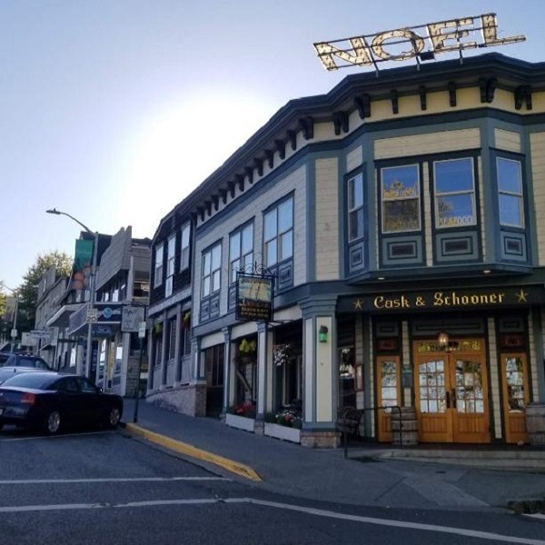 The quaint village of Friday Harbor.