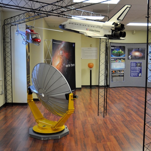 The Goldstone DSS Museum displays how the complex continues to track over 30 spacecraft in deep space.