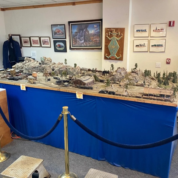 The museum hosts numerous artifacts and memorabilia from the railroads of the Pacific Southwest. 