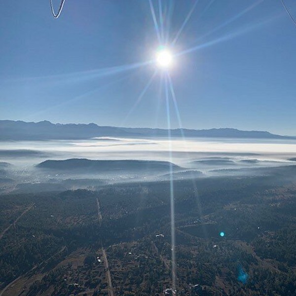 Visitors can choose from a variety of flight options, from a sunrise flight to a champagne toast at sunset. 