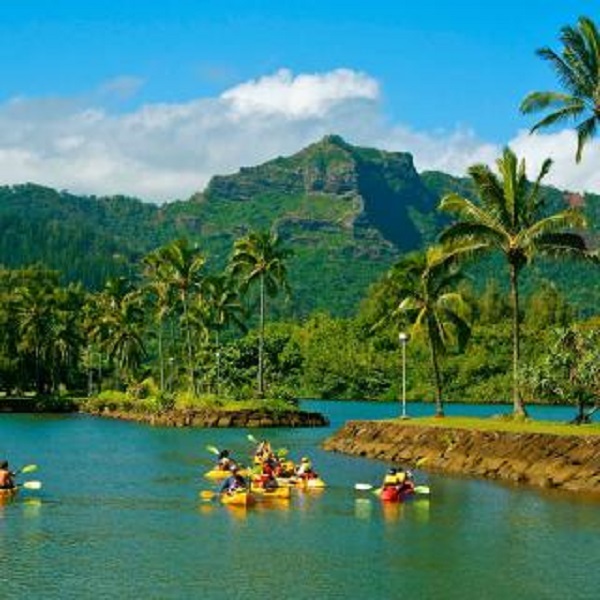 Kauai provides visitors with a wide variety of outdoor recreational activities. 