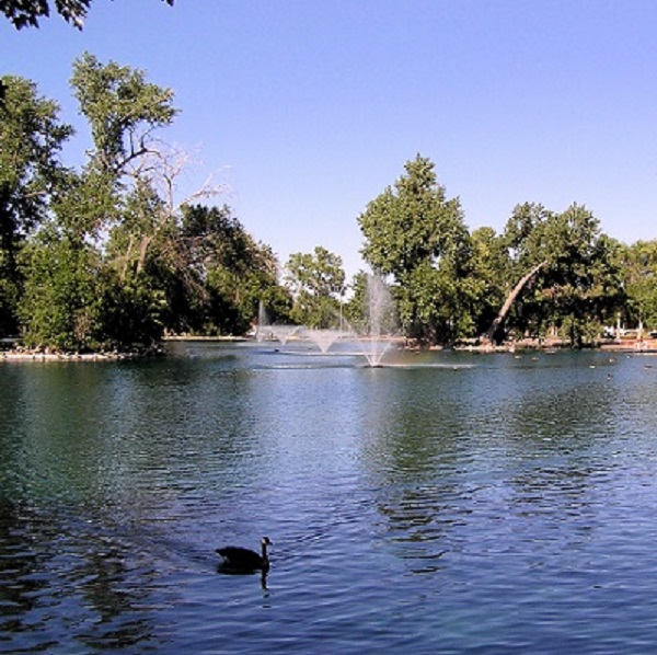 Gibson Park Duck Pond sits in the middle of Eagle, providing residents and visitors with a relaxing time feeding the ducks. 