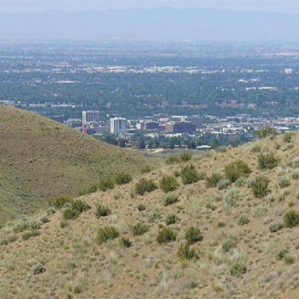 The climb up the Lower Hulls Gulch trail provides some hikers with some outstanding views of Boise. 