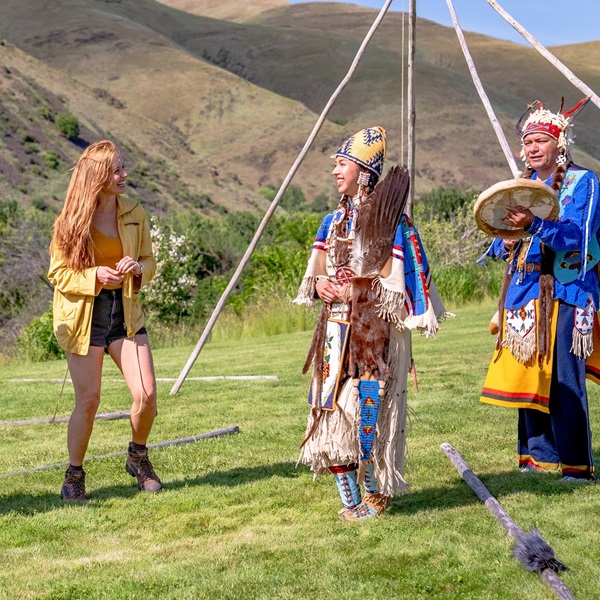 Lewiston, Idaho, sits on the ancestral homelands of the Nez Perce Tribe. Visitors can experience cultural activities with the tribe. 