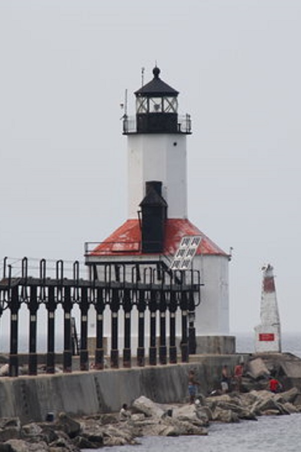 Michigan City East Pierhead Lighthouse     - Display Image