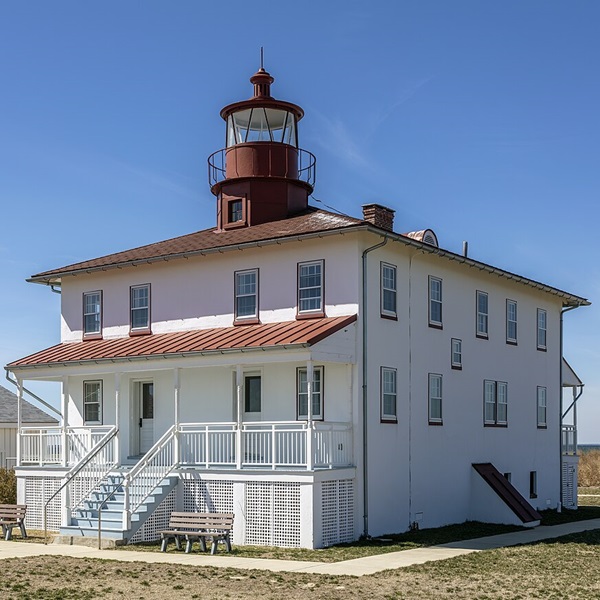Point Lookout Lighthouse is often cited as one of the most haunted lighthouses in the United States, with reported various paranormal experiences, including mysterious footsteps and ghostly apparitions. 
