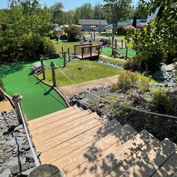 From the exhilarating zip line and climbing wall to the mini-golf course and jumping trampolines, Wild Acadia offers activities for everyone. 