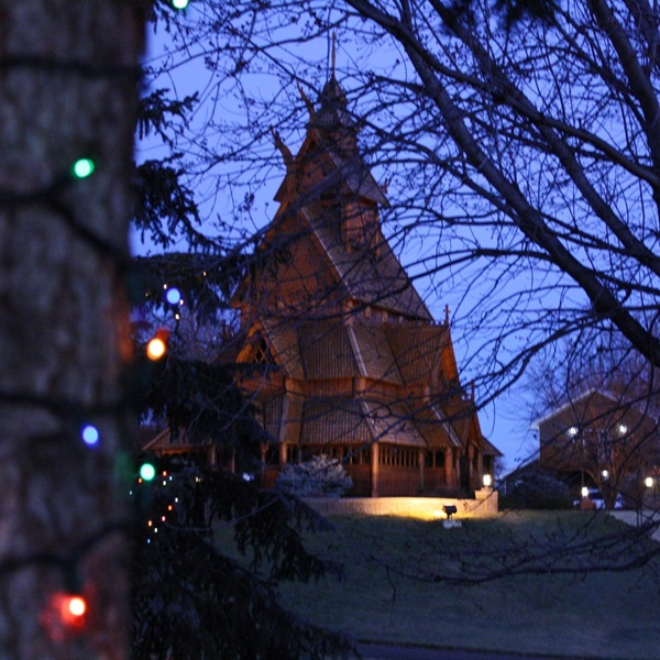 Scandinavian Heritage Park, with its various Nordic-style buildings and monuments, celebrates Minot's Scandinavian heritage. 