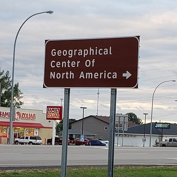 Rugby proudly boasts being the geographical center of North America, with the Geographic Center Monument marking this point. 