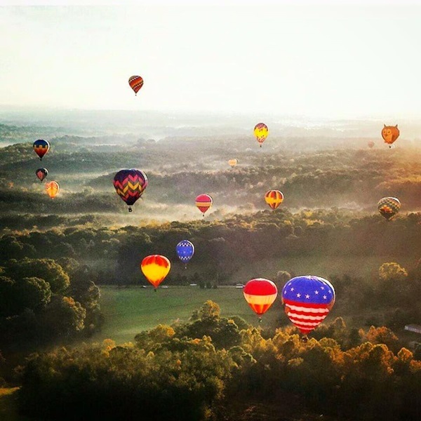 The Carolina Balloon Fest is the second oldest continuously held hot air balloon event in the United States, dating back to its inception in 1974. 