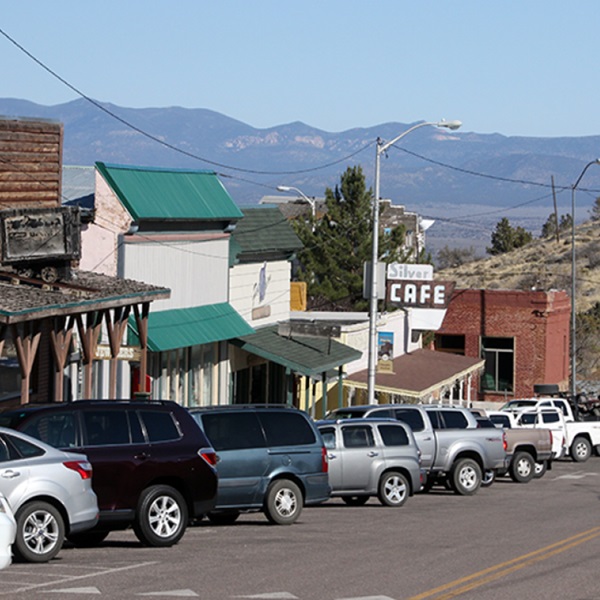 Pioche's Main Street, also known as "Escalator Street," is famous for its steep incline. The street earned its nickname because residents used to say that if you fell down it, you'd need an escalator to get back up. 