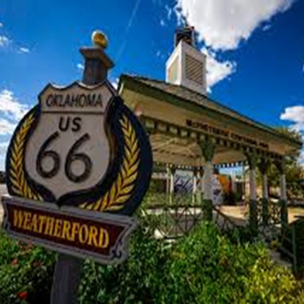 Weatherford boasts several attractions along its stretch of Route 66 that pay homage to the road's heritage, including one notable landmark, Lucille's Service Station.