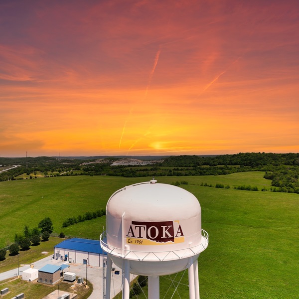 Visit Atoka - Webpage Image