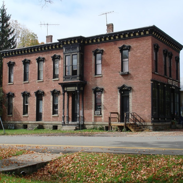 Built-in 1819, the original Allegany County Courthouse is one of the oldest courthouses in New York State and is listed on the National Register of Historic Places.