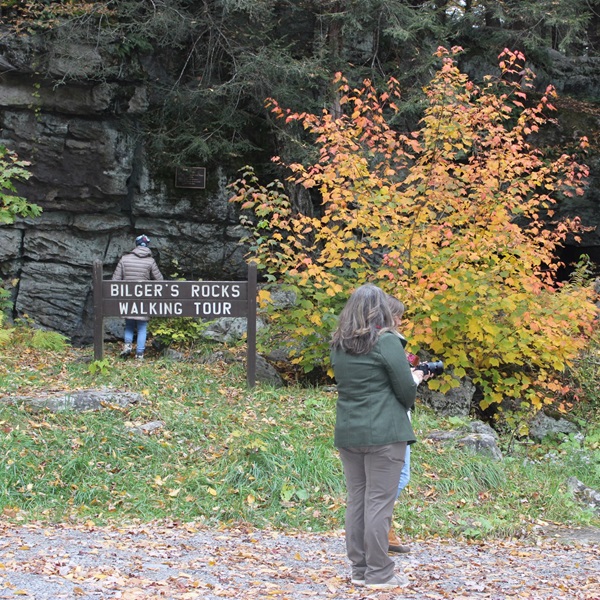 Visitors can explore Bilger’s Rocks, massive rock formations, caves, and crevices, which are perfect for hiking, picnicking, and nature photography.