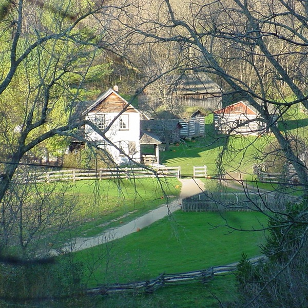 Never covered by ice during the last ice age, Coon Valley is part of the Driftless Region of Wisconsin. 
