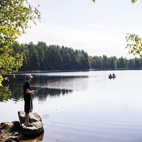 St. Germain is renowned for its legendary muskie, affectionately nicknamed the "fish of 10,000 casts." 