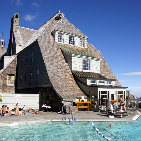 The lodge's distinctive architecture and scenic mountain backdrop provided the perfect setting for the ominous Overlook Hotel in the film. 