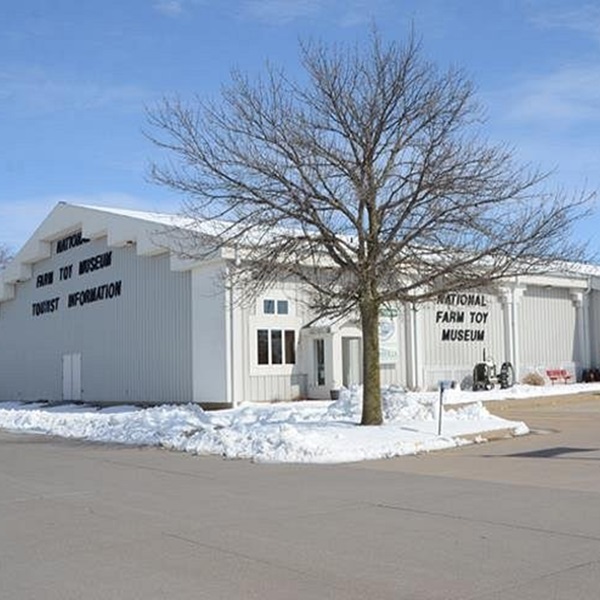 Dyersville is known as the "Farm Toy Capital of the World" and is home to the National Farm Toy Museum, showcasing a vast collection of farm-related toys. 