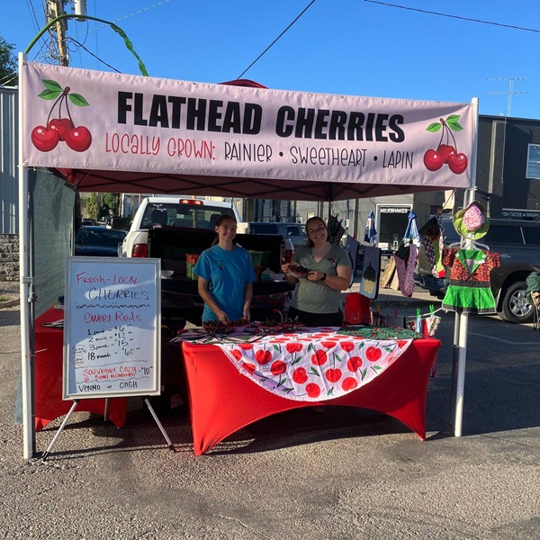 Polson is often referred to as the "Cherry Capital of the World" due to its abundant cherry orchards and annual cherry harvest. 