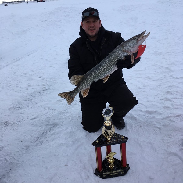 Devils Lake Volunteer Fire Department Ice Fishing Tournament   - Webpage Image