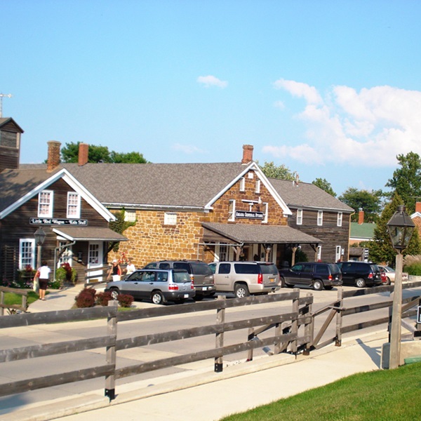 The seven villages of the Amana Colonies are a National Historic Landmark, representing one of America's longest-lived communal societies. 