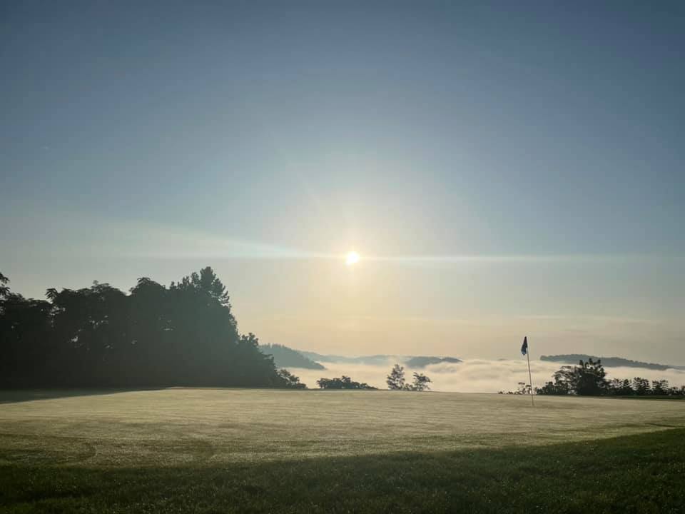 The surrounding Appalachian Mountains add to the tranquil and beautiful setting, making it a memorable place for golfing. 