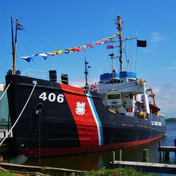 A retired Great Lakes steamship, now a National Historic Landmark, the SS City of Milwaukee offers tours and serves as a seasonal bed and breakfast. 