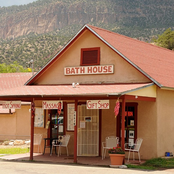 Jemez Springs Bath House - Webpage Image
