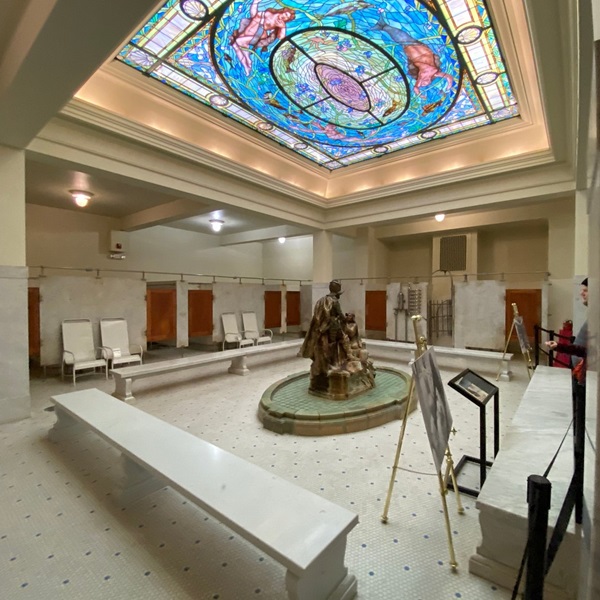 Bathhouse Row is a central attraction in the park, providing insight into the spa culture that thrived here. 