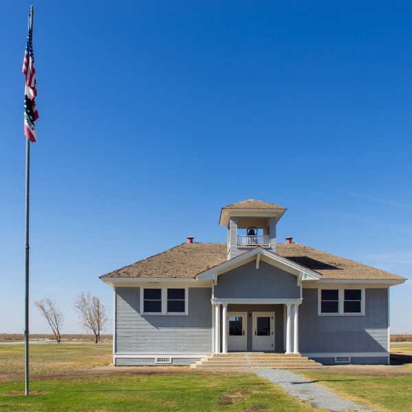 Original buildings of Allensworth include the schoolhouse, Baptist church, businesses, homes, a hotel, a library, and various other structures. 
