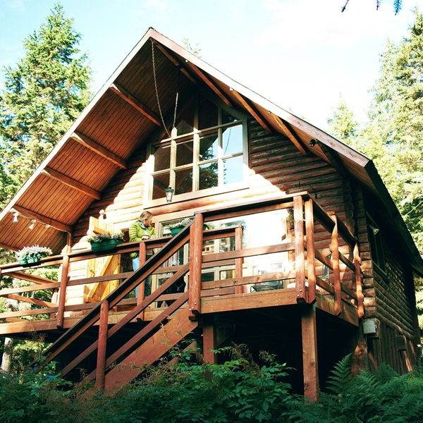 Alyeska Hideaway Log Cabin Rentals    - Webpage Image