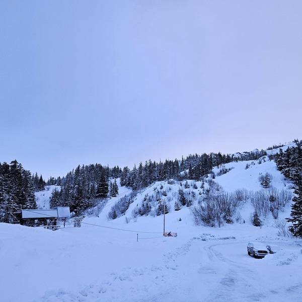 Mount Eyak Ski Area offers varied terrain suitable for skiers and snowboarders of different skill levels. 