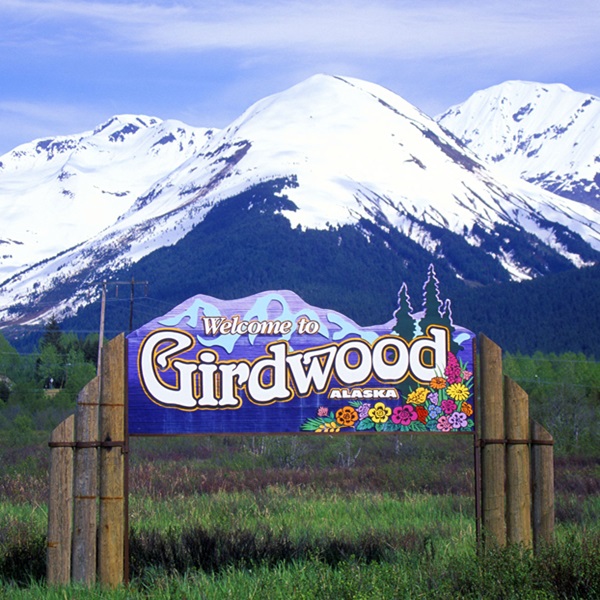 Girdwood is a small resort town located about 40 miles southeast of Anchorage, nestled in a valley surrounded by the Chugach Mountains. 