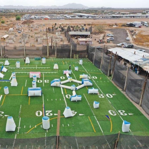 The park also offers dedicated airsoft fields, catering to players who prefer this tactical shooting sport. 