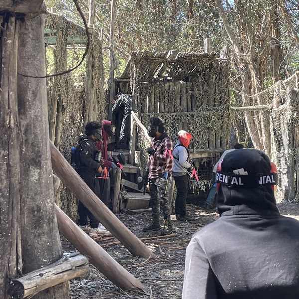 American Canyon Paintball Jungle features multiple paintball fields with varied terrain and obstacles, designed for both casual and competitive play. 