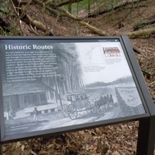The 680-mile trail served as the main supply route for the Continental Army and French Expeditionary Forces that led to American victory at Yorktown, Virginia. 