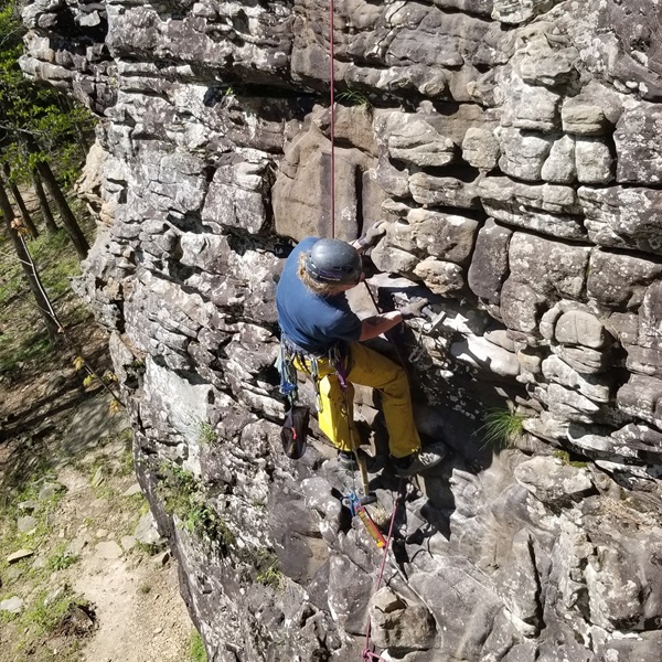 The West Side features some of the most challenging climbs in the area, ideal for advanced climbers. 