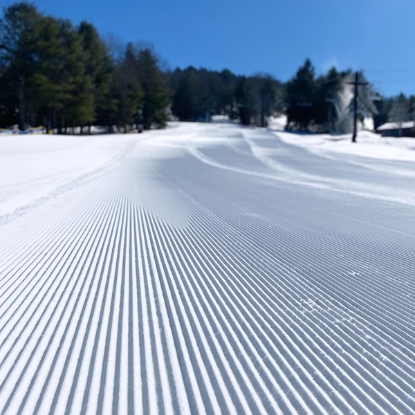 Thanks to its advanced snowmaking system, Mohawk Mountain Ski Area is able to maintain consistent snow coverage throughout the season.