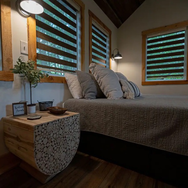 The accommodations at Triple Creek Farms are designed to offer a blend of rustic charm and modern comfort, with options ranging from cozy cabins to luxurious suites. 