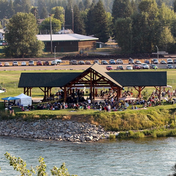 Riverfront Park is a peaceful spot along the Kootenai River with walking trails, picnic areas, and opportunities for fishing and bird watching. 