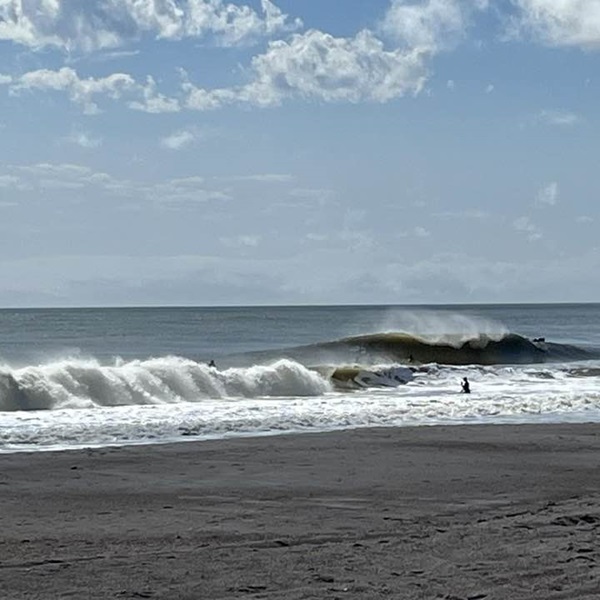 The best conditions at Fernandina Beach typically occur in the late summer and early fall during hurricane season, when offshore storms generate larger waves. 
