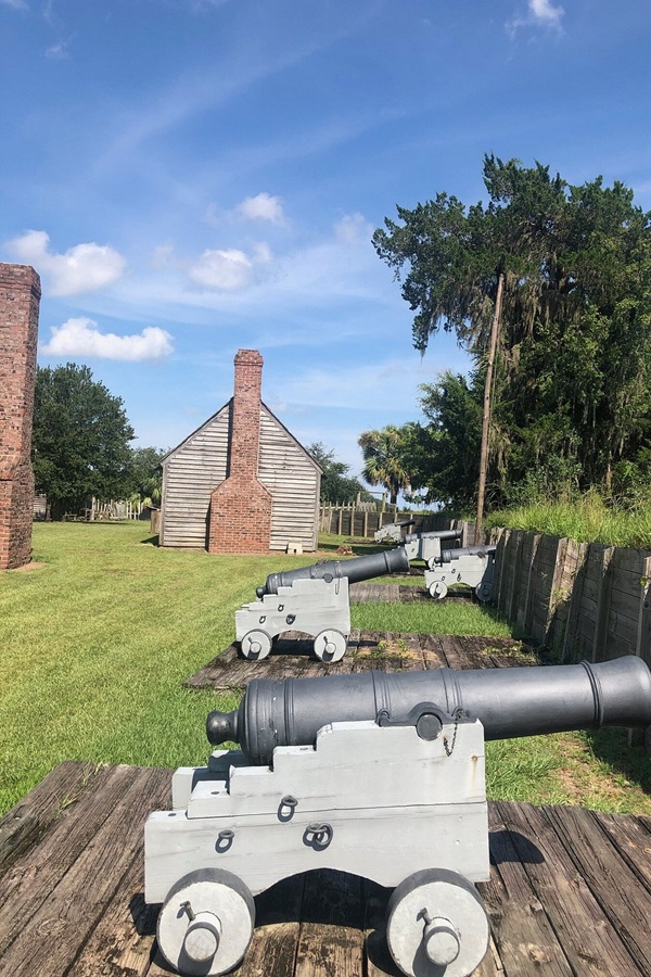 Fort King George Historic Site  - Display Image