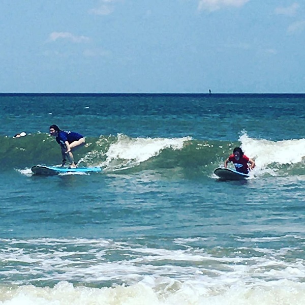 The best time to surf at North Beach is during the late summer and early fall, particularly during hurricane season when offshore storms generate larger swells. 