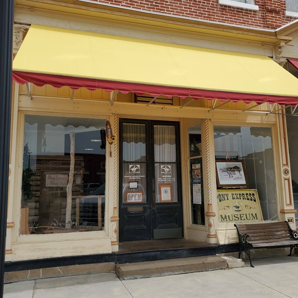 The Pony Express Museum is housed in a building that served as a home station for the Pony Express riders during the service's operation in the mid-19th century. 