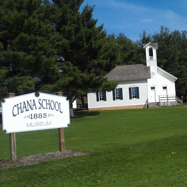 The Chana School is a restored one-room schoolhouse dating back to the late 19th century, offering visitors a glimpse into the educational practices of yesteryear. 