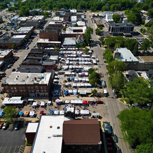 Visit historic sites such as the Morris Historical Society Museum and the Grundy County Courthouse to learn more about the area's past. 