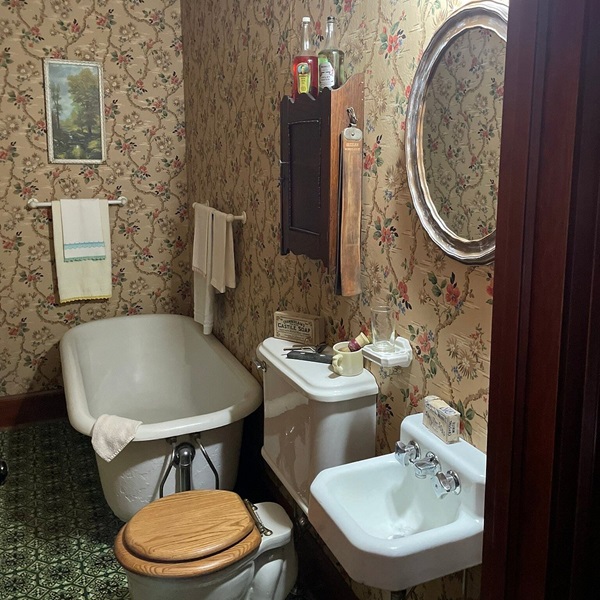 Visitors can tour the interior of the house, which has been restored to reflect the period when Reagan lived there. 